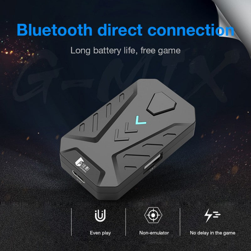 GAMWING MIXPRO Mobile Gaming Tastatur og Mouse Converter med Tastatur Mus og Bracket GAMWING MIXPRO Mobile Gaming Tastatur og Mouse Converter med Tastatur Mus og Bracket
